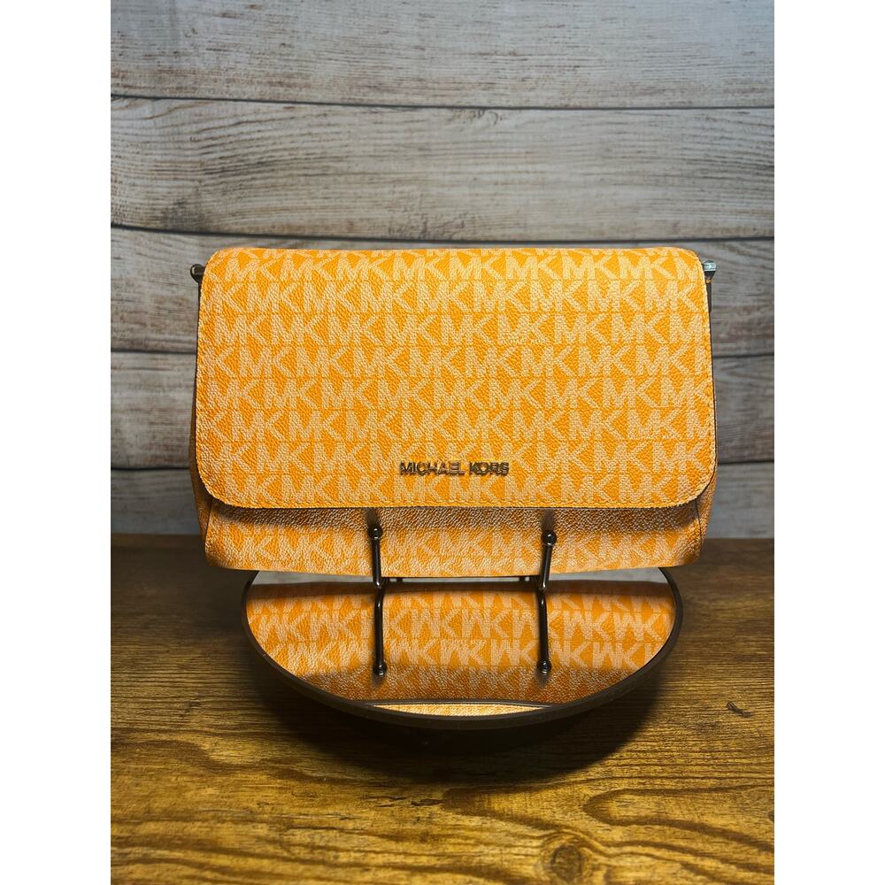 Michael Kors Medium Logo Convertible Crossbody Bag